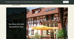 Desktop Screenshot of gaestehaus-pfefferle.de